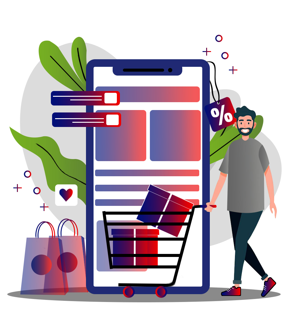 Modern ecommerce portfolio design by UK company